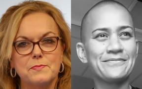 Corrections Minister Judith Collins and dying prisoner Vicki Letele