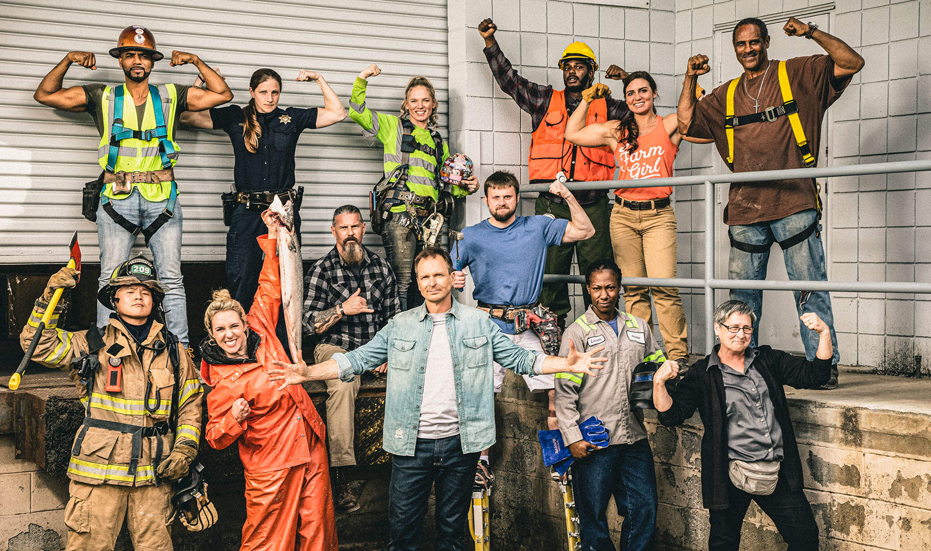 New Zealander Phil Keoghan's new series, Tough as Nails