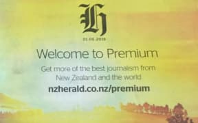 The Herald gives its readers the message that its time to cough up online for the best bits.