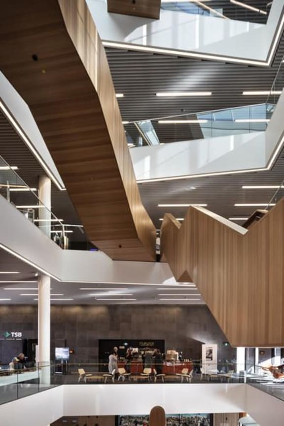 Tūranga - the Christchurch library in Cathedral Square
