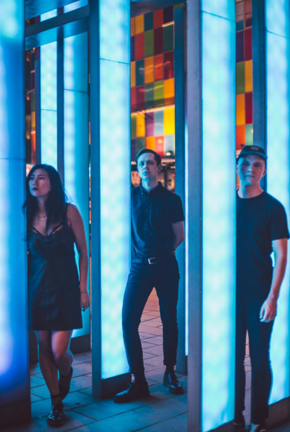 Wax Chattels (l-r Amanda Cheng, Peter Ruddell, Tom Leggett)