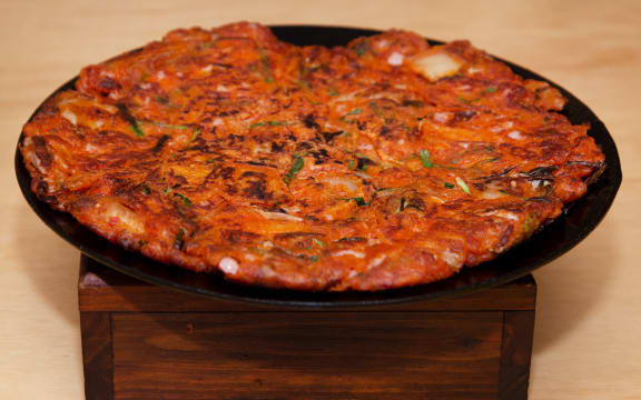 kimchi pancake