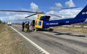 A Central Queensland Rescue helicopter is triaging multiple patients at the scene of the crash in Gumlu, north Queensland.