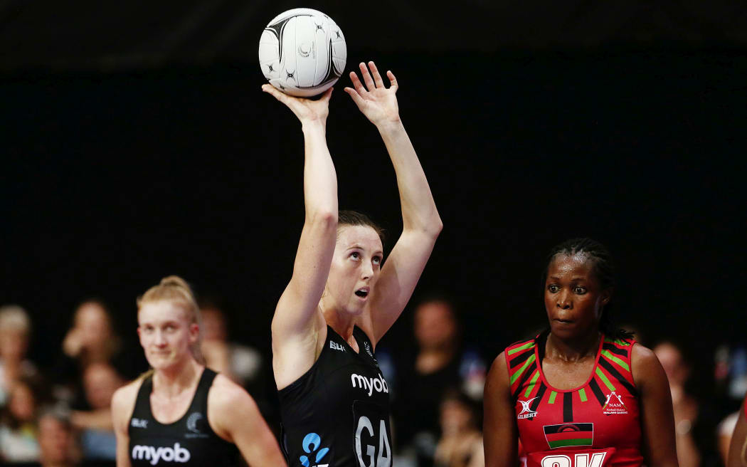 Recalled Silver Ferns shooter Bailey Mes
