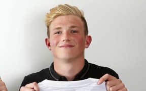 New Zealand under-17 football player Lucas Imrie.