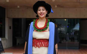 Dr Patricia Tupou recently graduated from ANU with her PhD.