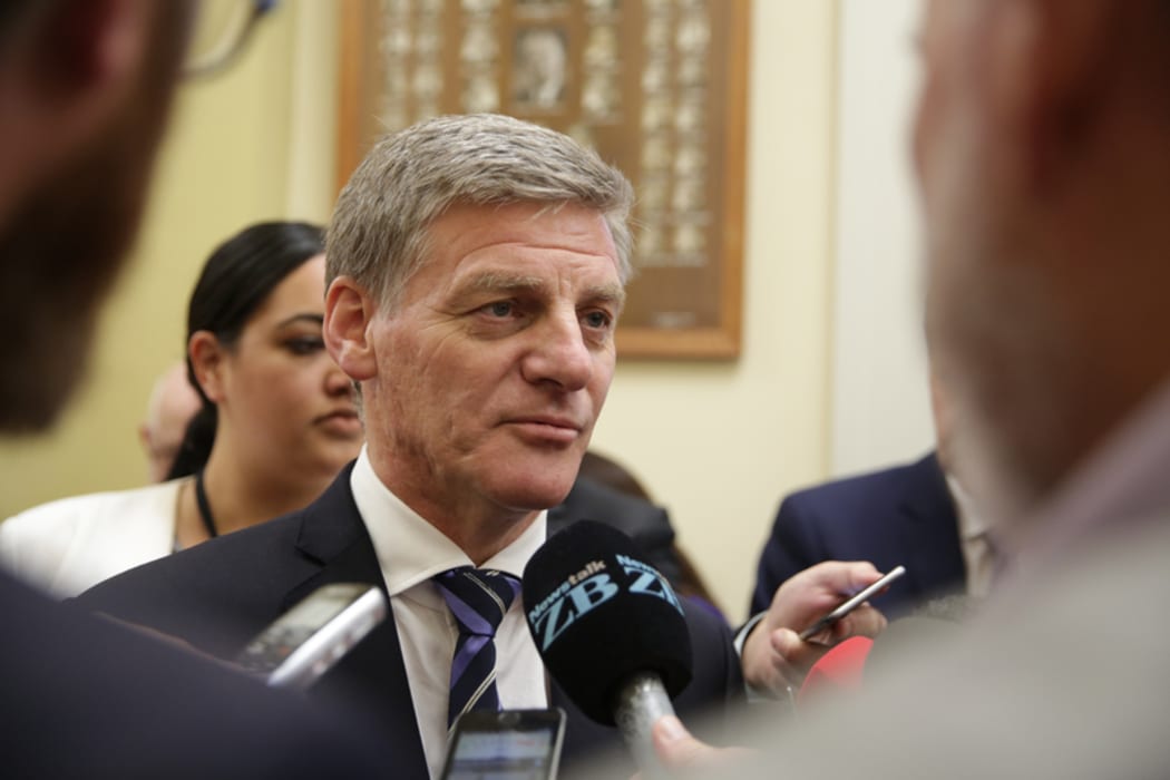 Caucas run. Prime Minister Bill English.