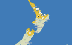 There are heavy rain watches for Tasman and much of the North Island.