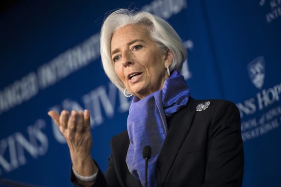 Christine Lagarde: a critical juncture.