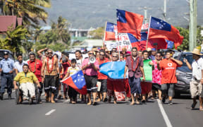 More than 500 people assembled in the name of ending the nation's political stalemate.