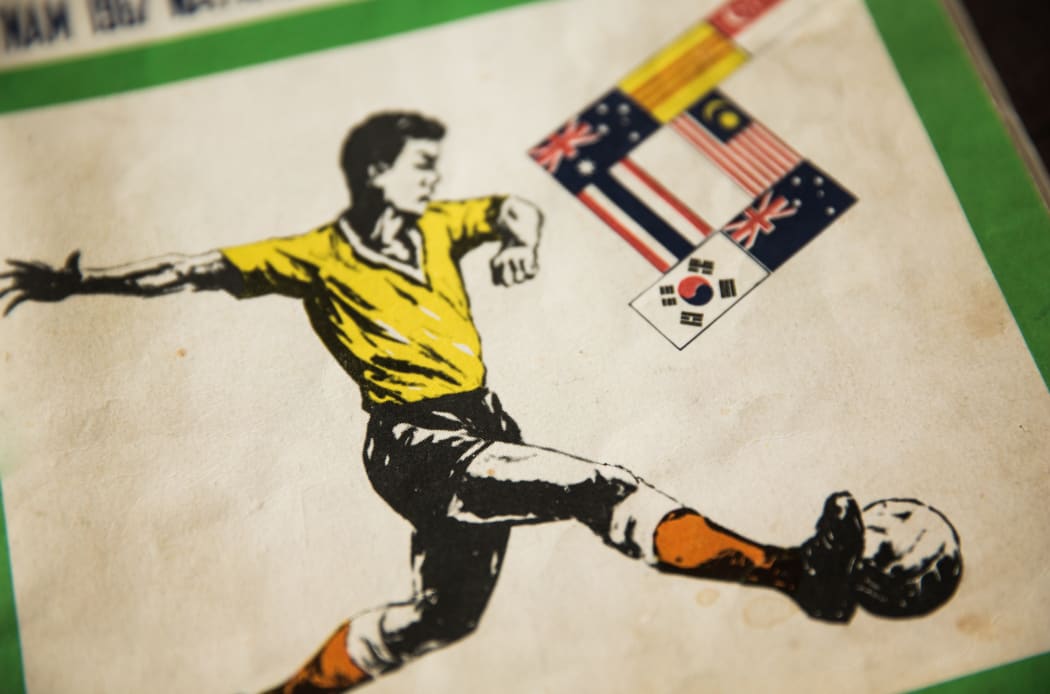 Ray Mears and Paul Rennell were team mates in the New Zealand soccer team that played Vietnam in 1967.