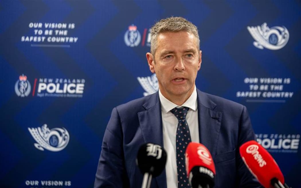 Detective Senior Sergeant Andy Saunders.