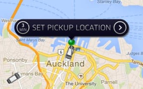 Uber screenshot