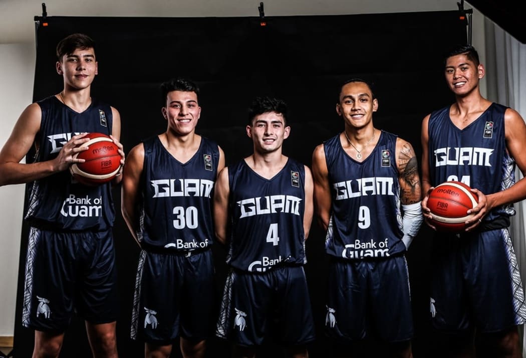 The Guam team includes a lot of college students.