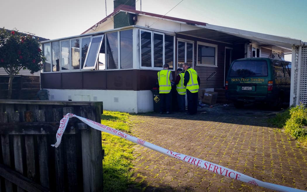 The fire was at this Otahuhu house.