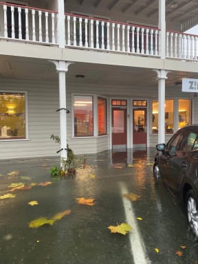 Flooding in Nelson.