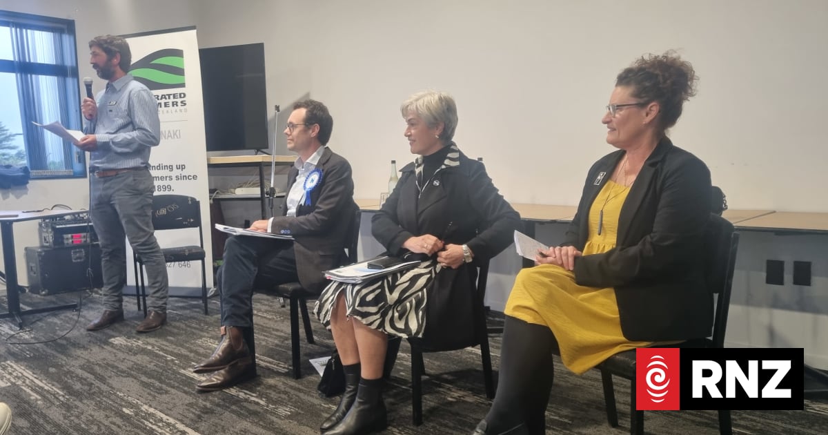Whanganui electorate contenders face off in Stratford
