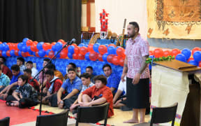 The Samoan Language Week celebration at St Patrick's.