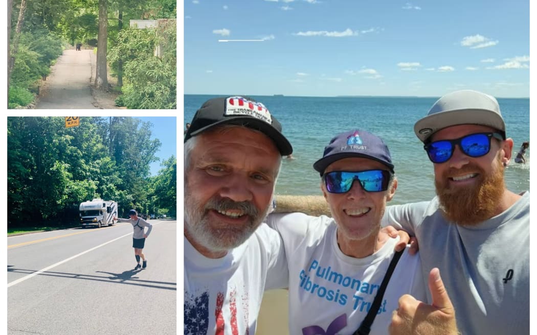 Nick Ashill completes his epic run across America, five years after being seriously injured in a hit and run.
