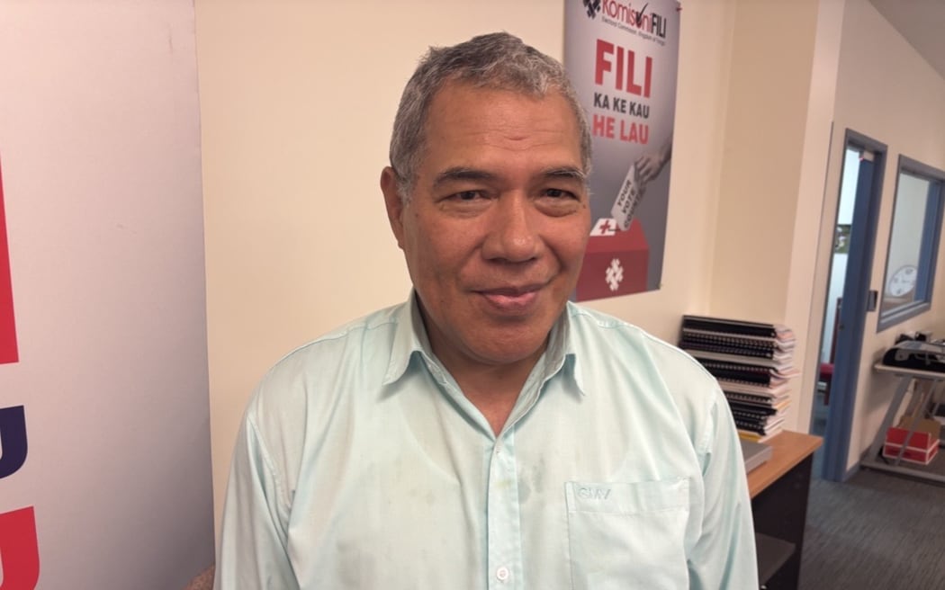 Tonga Supervisor of Elections Pita Vuki. 19 November 2025