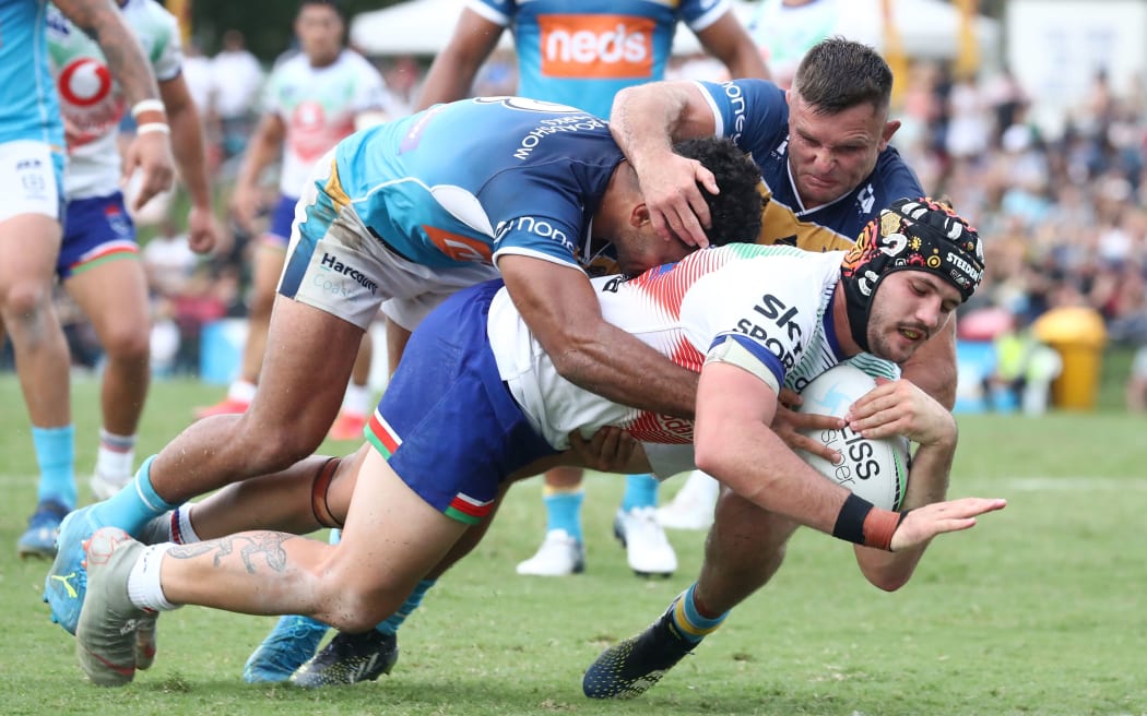The Warriors play the Gold Coast in their opening match of the NRL season.