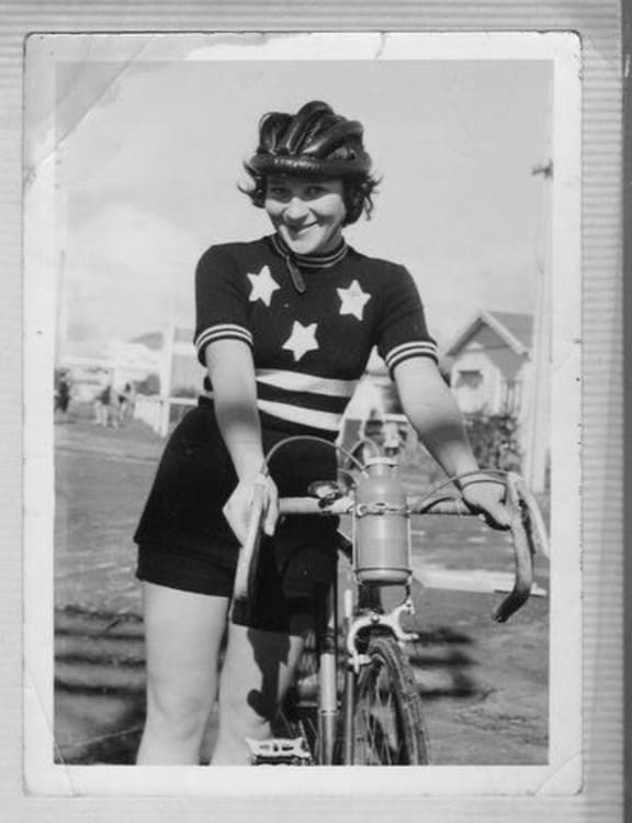 New Zealand cyclist Bev May