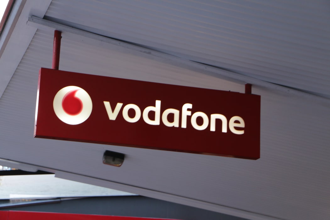 Vodafone signage