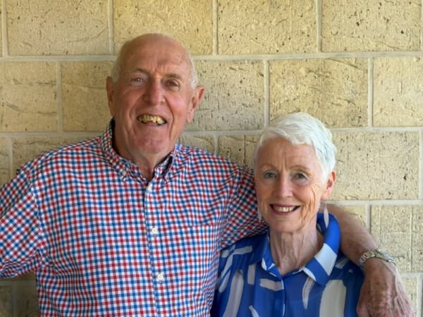 Kevin and Lee Scanlon fit grandparenting around their work.