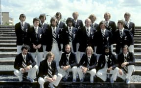 A rare photo of the entire 1976 Olympic men's hockey team