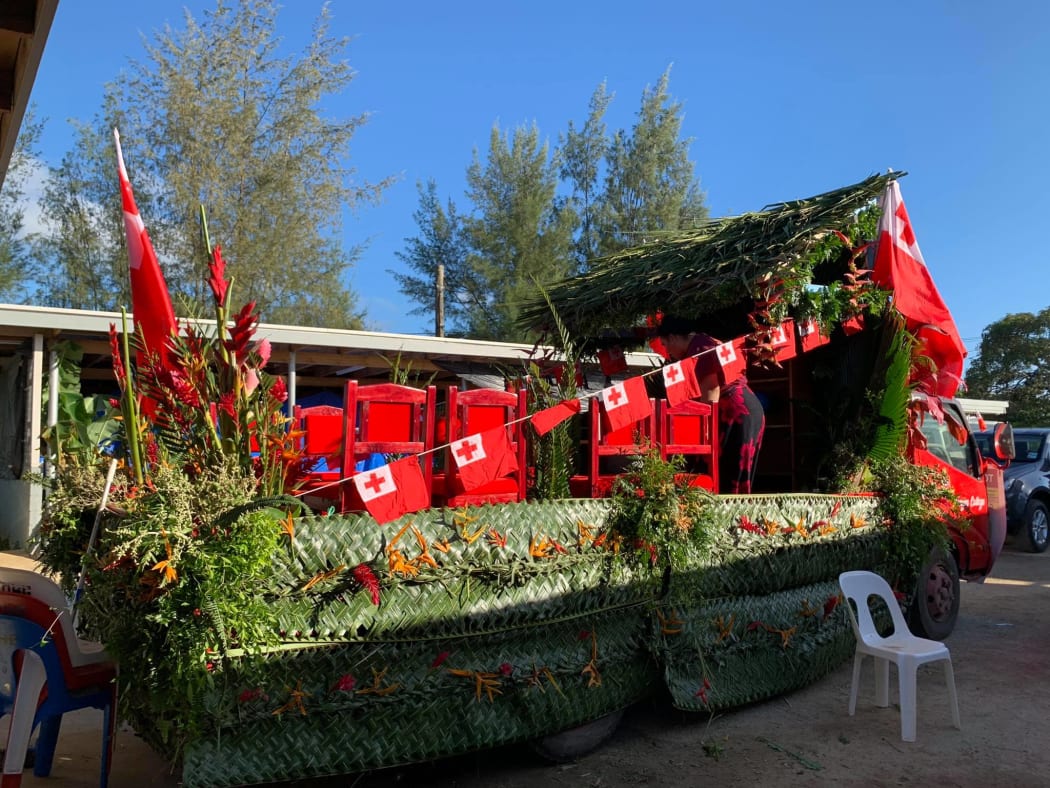 TIHE's float for the The Tourism Industry and Cultural Festival
