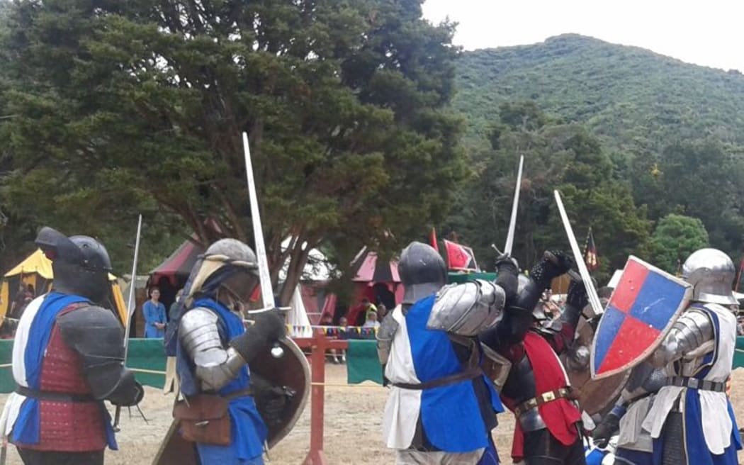 jousting tournament in Upper Hutt
