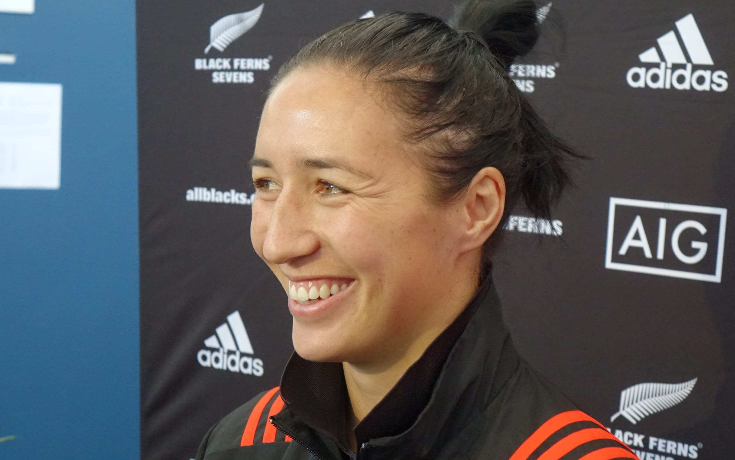 Black Ferns captain Sarah Goss qt the announcement ib 28 August of a four team tournament to coincide with the World Sevens in Hamilton in January