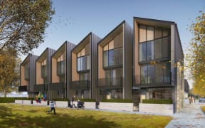 Artist impression of accommodation at The East Frame.