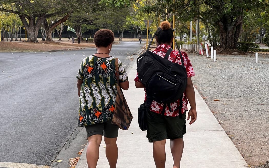 Students at the University of Papua New Guinea (Kelly Samof)