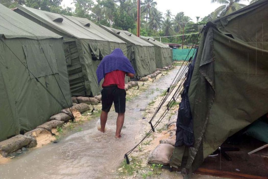 Australian detention centre on Manus Island, PNG