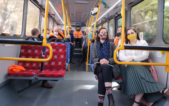 Electric bus trial in Dunedin.