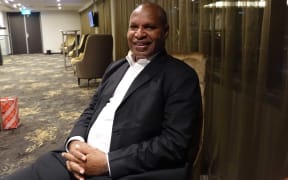 Papua New Guinea Minister of National Planning, Richard Maru, in Wellington, 1 May 2018.