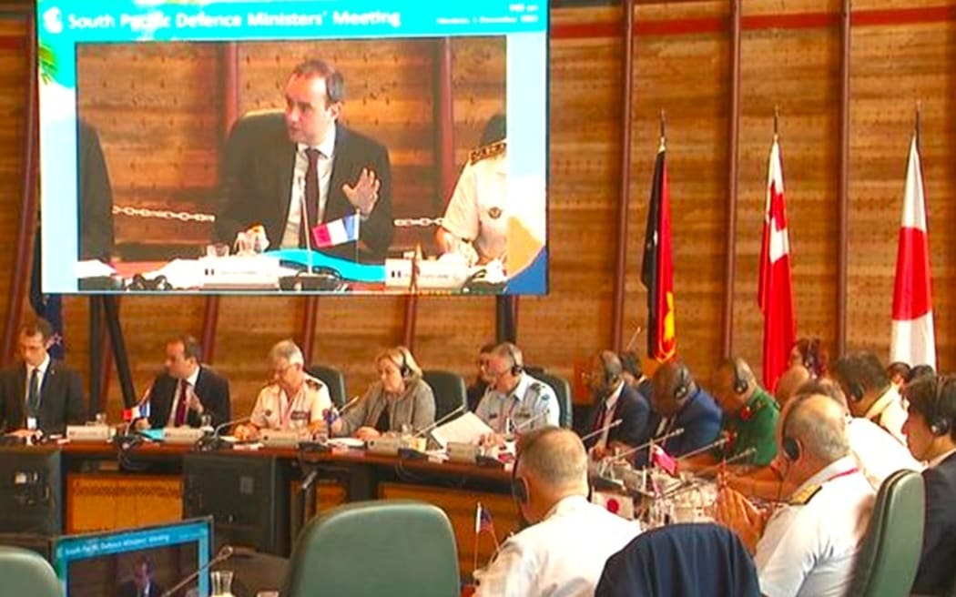 South Pacific Defence Ministers’ Meeting at the Pacific Community headquarters in Nouméa -051223 (PCTURE NC la 1ère)