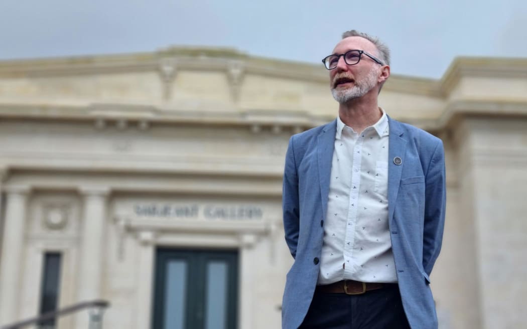 Te Whare o Rehua Sarjeant Gallery director Andrew Clifford.