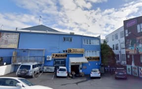 The F Bar in Kingsland.
