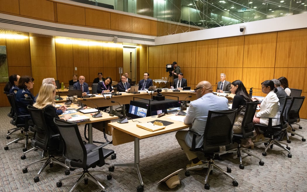 Parliament's Justice Committee holds a Scrutiny Week hearing into the NZ Police.