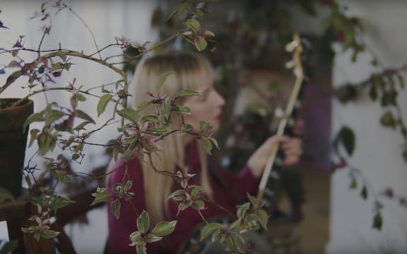 Still from Ida Lune's 'Bittersweet' video