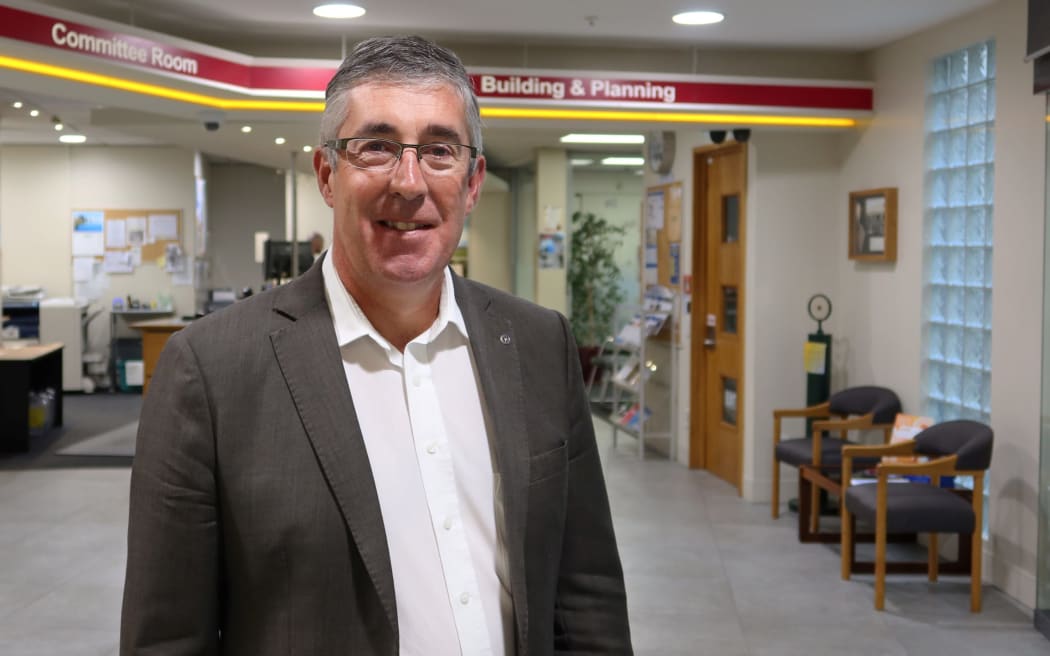 Marlborough Airport chief executive, electoral officer (local body elections), and council economic, community and support service manager Dean Heiford at the Marlborough District Council building.