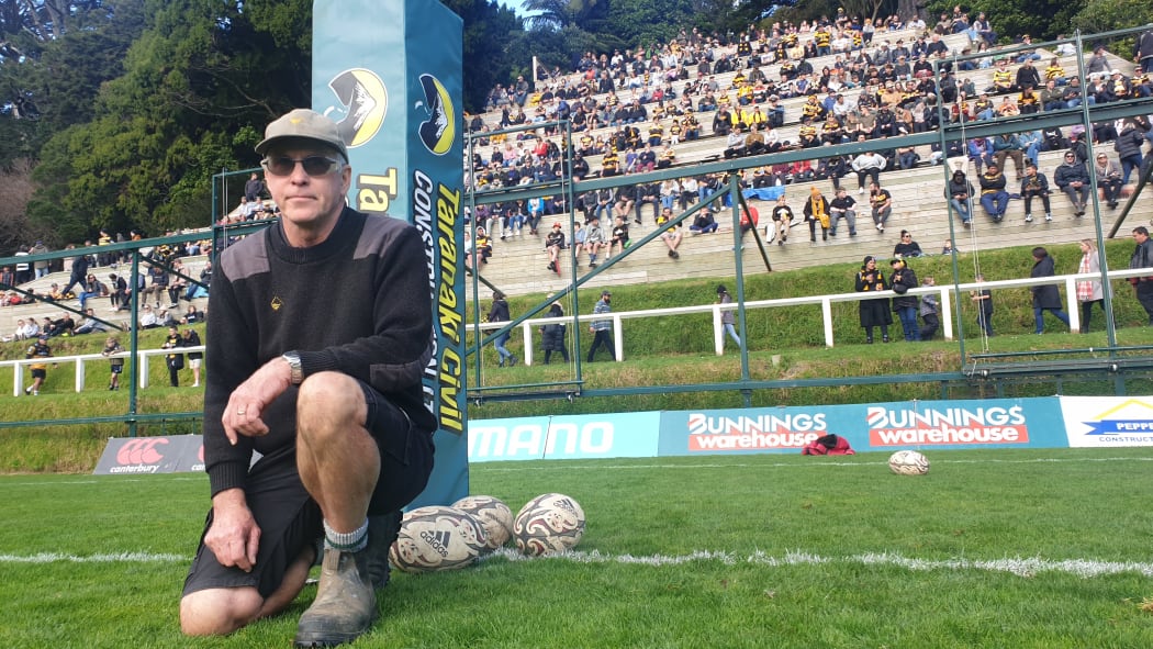 Groundskeeper Craig Hitchcock reckoned his 40-50 year-old goalposts were up to the job.