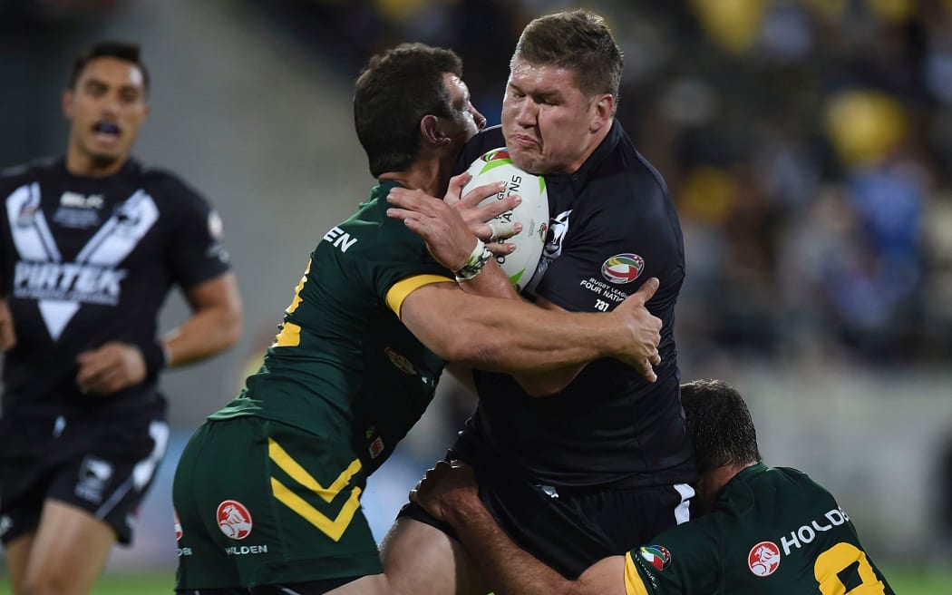 Kiwi forward Greg Eastwood.