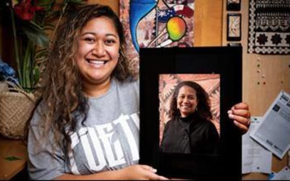 Inaugural Teresia Teaiwa Memorial Scholarship recipient, Alilia Tupou
