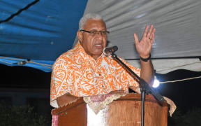 Fiji PM, Frank Bainimarama