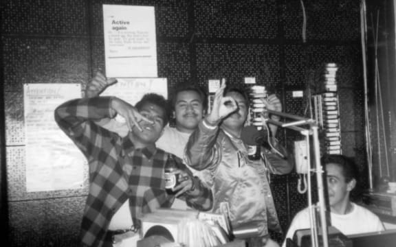 Wednesday Night Jam, Radio Active 1985 - Rhys B collection courtesy of AudioCulture