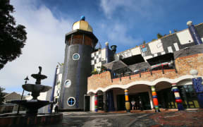 Whangārei's Hundertwasser Art Centre with Wairau Māori Art Gallery.