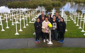 Maryanne Butler-Finlay and her family